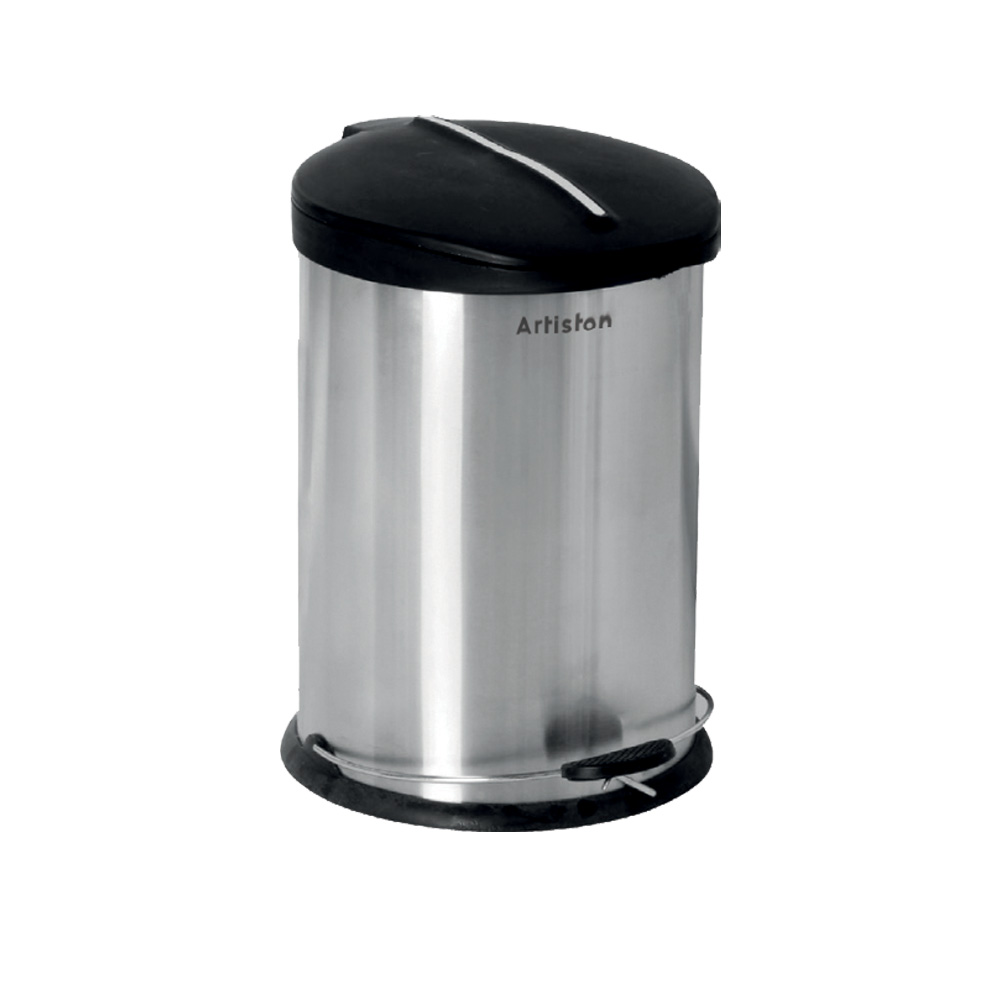 سطل زباله استیل ساده20 لیتری کد 3020