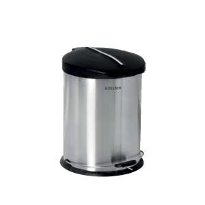 سطل زباله استیل ساده 5 لیتری کد 3005